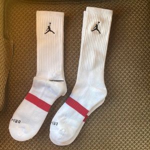 2 pair Dri-Fit Jordan Midcalfs